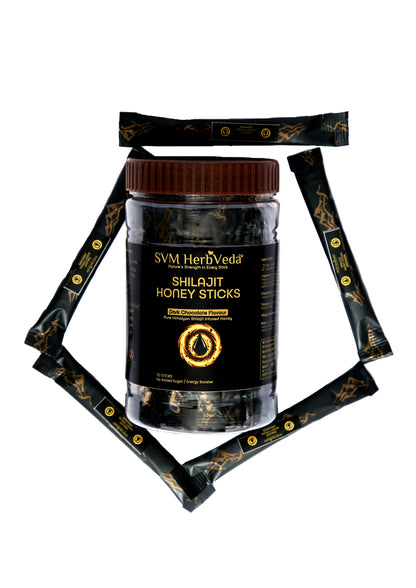 SVM Herbveda Shilajit Sticks (Honey Flavour)