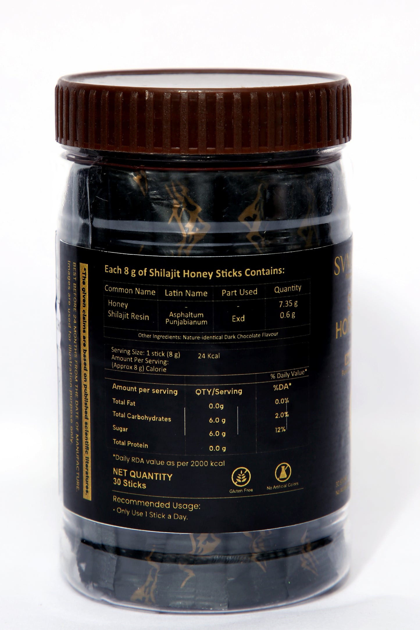 SVM Herbveda Shilajit Sticks (Honey Flavour)